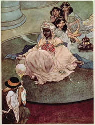 El rey de las montañas de la luna, 1913
